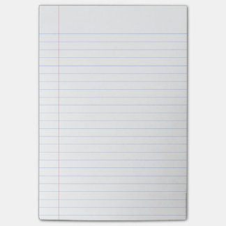 Conception papier carnet sur les notes post-it