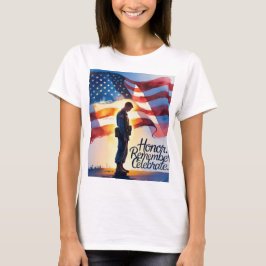 Conception patriotique Femmes Hommes T-shirt Memor
