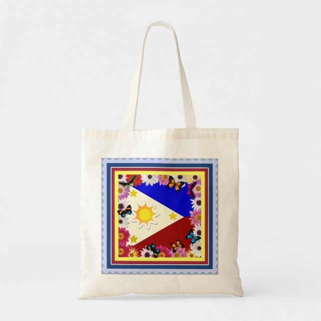 Conception philippine de drapeau - sac philippin (Devant)
