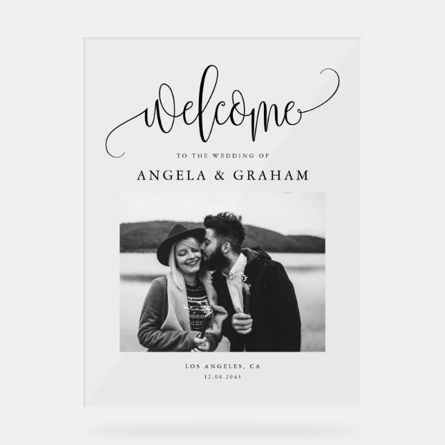 Conception photo mariage avec noir jolie calligrap (Recto)