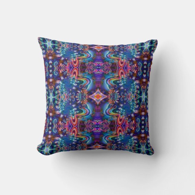 Conception psychédélique R5K4A de coussin de (Recto)
