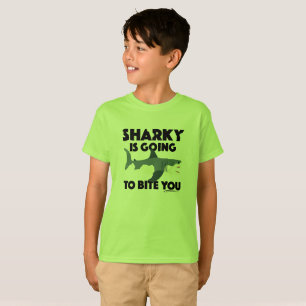 Conception Sharky Va Te Mordre - T-shirt basique p