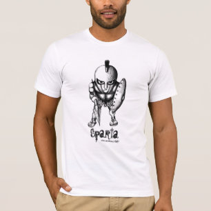 Conception spartiate de T-shirt de cool de