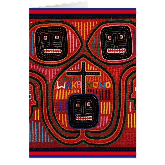 Conception tribale de Cuna (Devant)