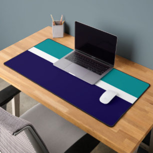 Conception turquoise de blocs de couleur bleu blan