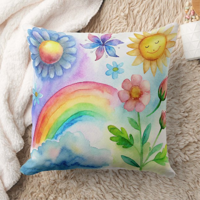 Conception unique de coussin de plage d'été (Couverture)