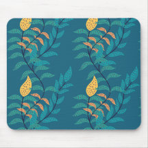 Conception unique de tapis de souris bleuâtre