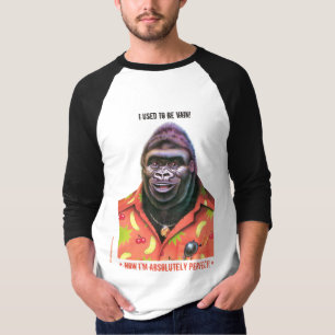 Conception vaine de gorille de T-shirt