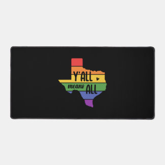 Conception Y'all Means Y'all pour fiers LGBT+ Texa