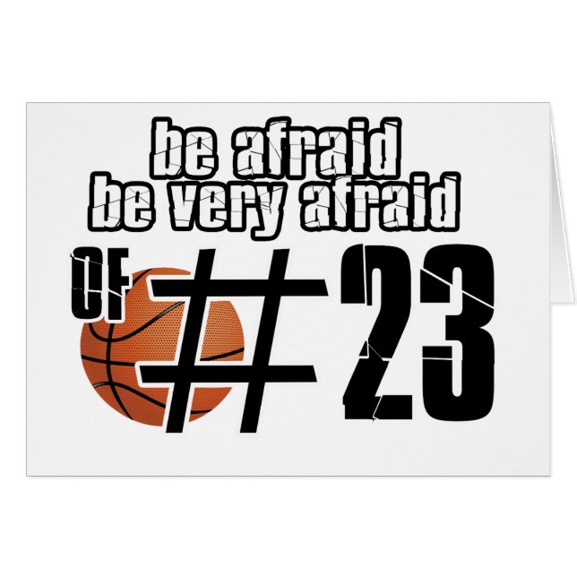 Conceptions de basket-ball du numéro 23 (Devant horizontal)