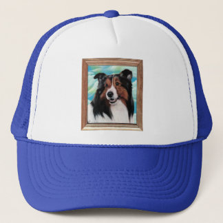 Conceptions de casquette de peinture de Sheltie