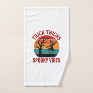 Conceptions de chemise Halloween Thick Thighs Spoo