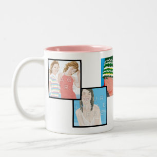 Conceptions personnalisables de tasse de 2-Ton