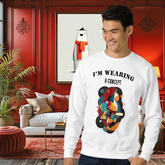 Conceptual Geometric Art – Modern Abstract Humor T-Shirt (Von Creator hochgeladen)