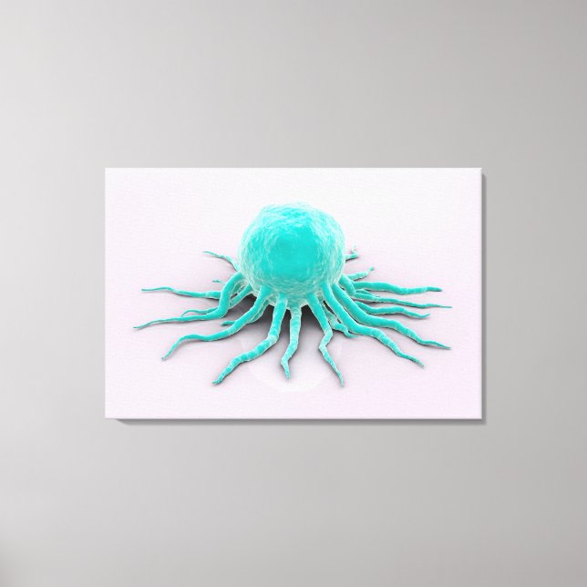 Conceptual Image of Cancer Virus 2 Leinwanddruck (Vorderseite)