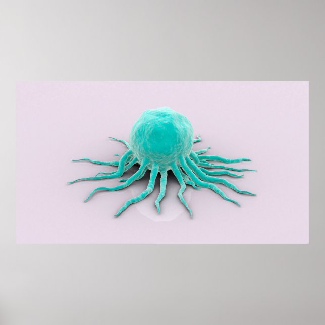 Conceptual Image Of Cancer Virus 2 Poster (Vorne)