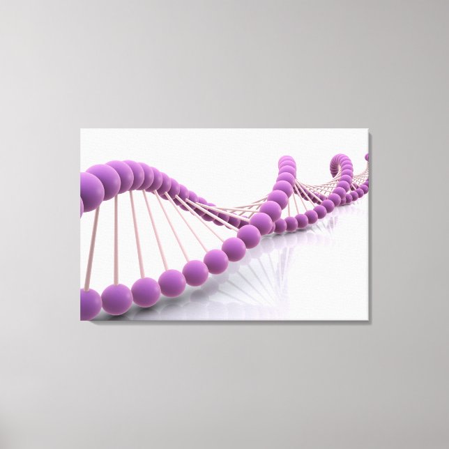 Conceptual Image of DNA 4 Leinwanddruck (Vorderseite)