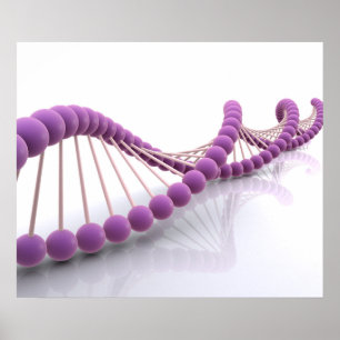 Conceptual Image of DNA 4 Poster