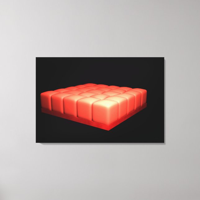 Conceptual Image of Simple Cuboidal Epithelia Leinwanddruck (Vorderseite)