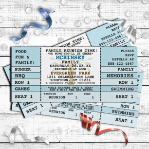 Concert de Réunion Familiale Invitation