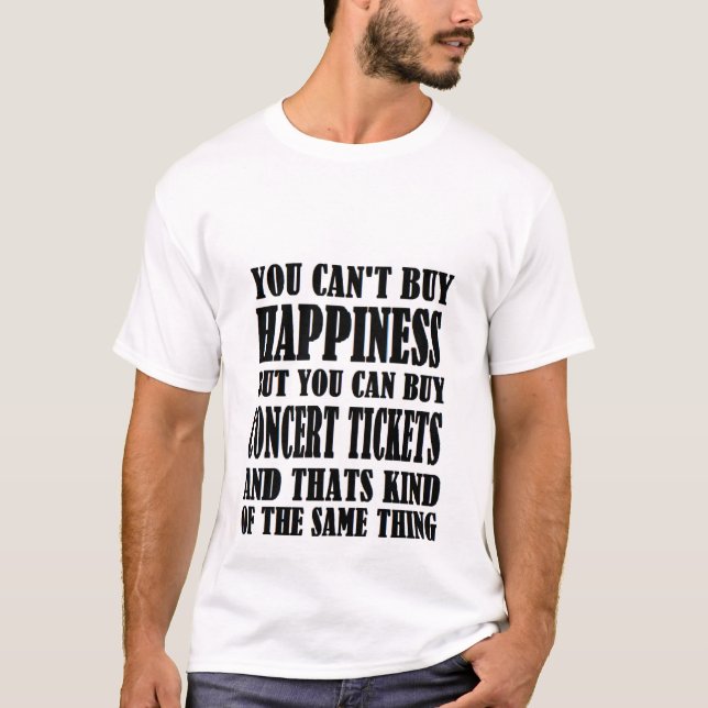 concert=happiness T-Shirt (Vorderseite)