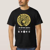 Concert ou festival de musique rétro homme t-shirt