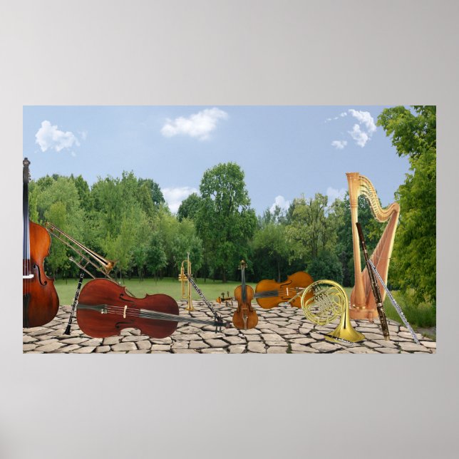 Concerto al Fresco Poster (Vorne)