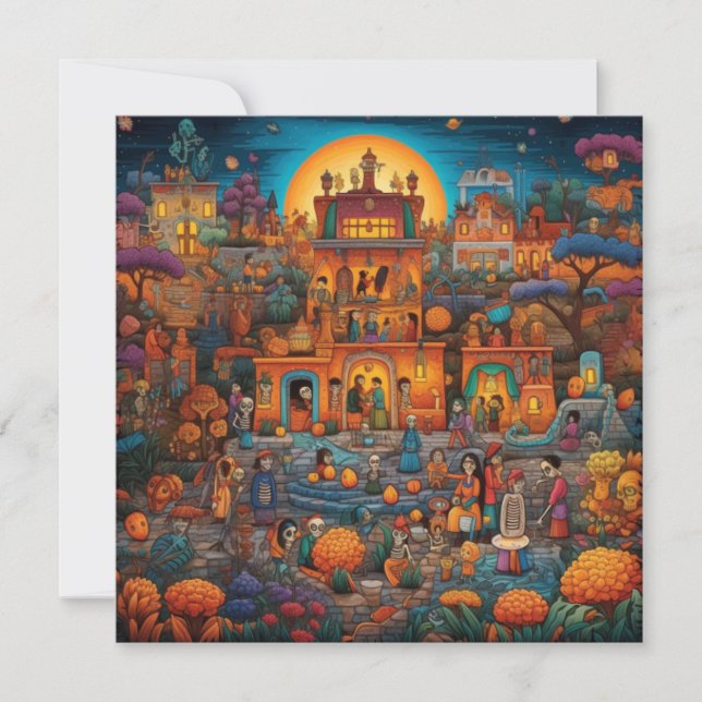 Concerto de los Muertos Einladung (Vorderseite)