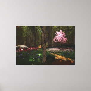 Concerto du Cerisier sur Toile Emballée