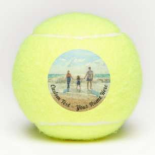 Concevez vos propres balles de tennis photo avec t
