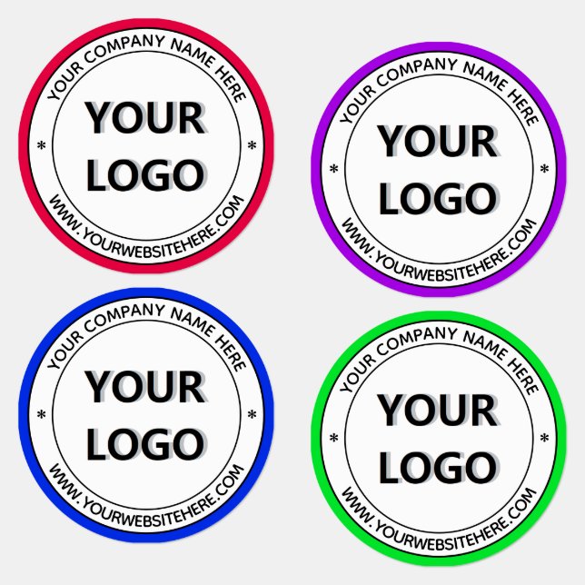 Concevez vos propres Étiquettes avec logo et texte (Groupe)