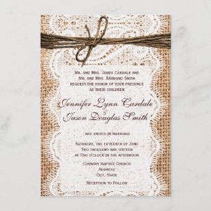 Concevez vos propres invitations de Mariage campag