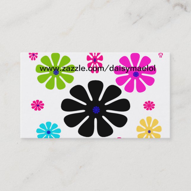 Concevez votre dessus carte de visite (Devant)