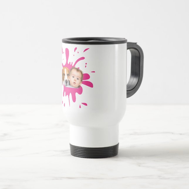 Concevez votre propre bébé Photo Mug (Devant droit)