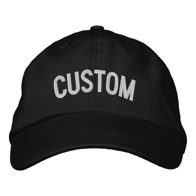Concevez votre propre casquette brodé (Devant)