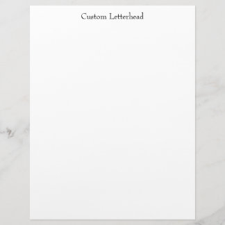 Concevez votre propre en-tête de lettre