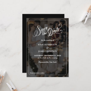 Concevez Votre Propre Faire-Part de Date de Mariag
