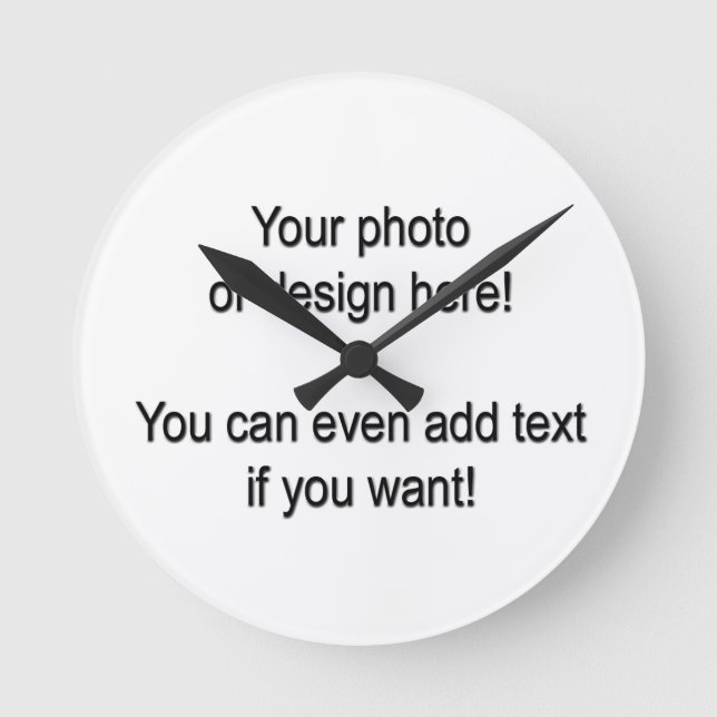 Concevez votre propre horloge ! (Recto)