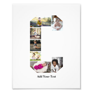 Concevez votre propre lettre C Photo Collage