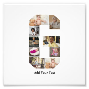 Concevez votre propre lettre G photo Collage