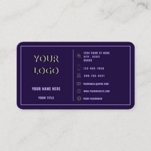 Concevez votre propre modèle de carte de visite pe