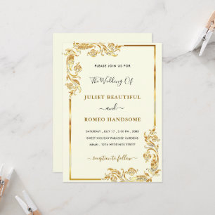 Concevez votre propre Modèle Faire-part de mariage