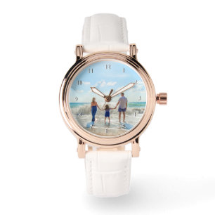 Concevez votre propre photo personnalisée Montre c