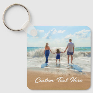 Concevez Votre Propre Porte-Clés Photo de Famille 
