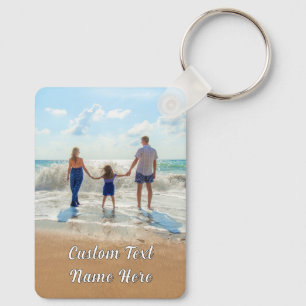 Concevez Votre Propre Porte-Clés Photo de Famille