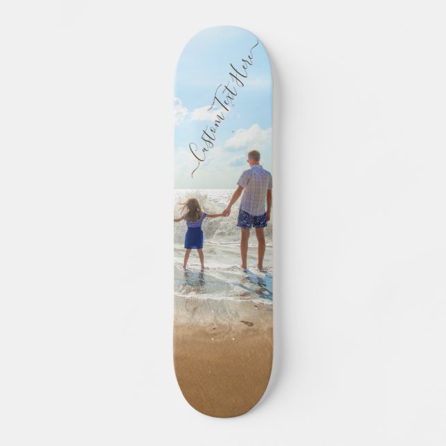 Concevez votre propre Skateboard photo personnalis (Recto)