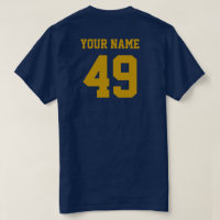Concevez votre propre T-shirt de nombres