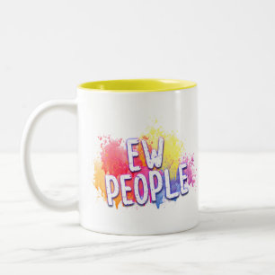 Concevez votre propre : -) tasse à café à deux ton