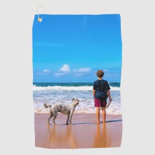 Concevez votre serviette de golf photo personnalis