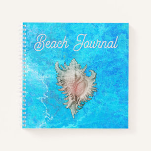 Conch Muschel "Beach Life Beach Journal Notizbuch